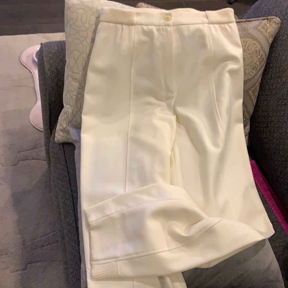 Vintage CACHE Wool Pants with Pockets, Sz 40- 10